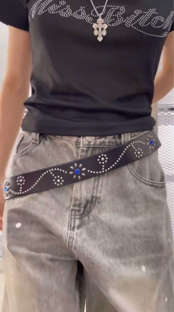 HTC A'gem スタッズベルト　studs belt