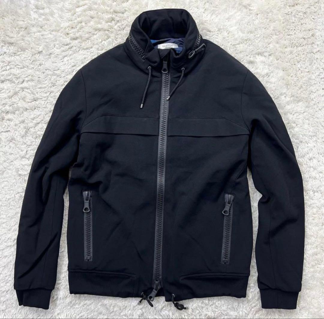 ヴァレンティノ　ブルゾン ペイズリー ブラック