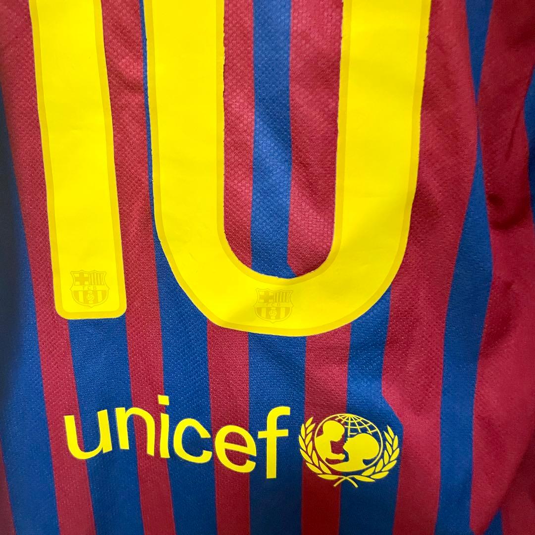 【正規品】バルセロナ 11-12 メッシ 10 ホーム サイズM 正規品