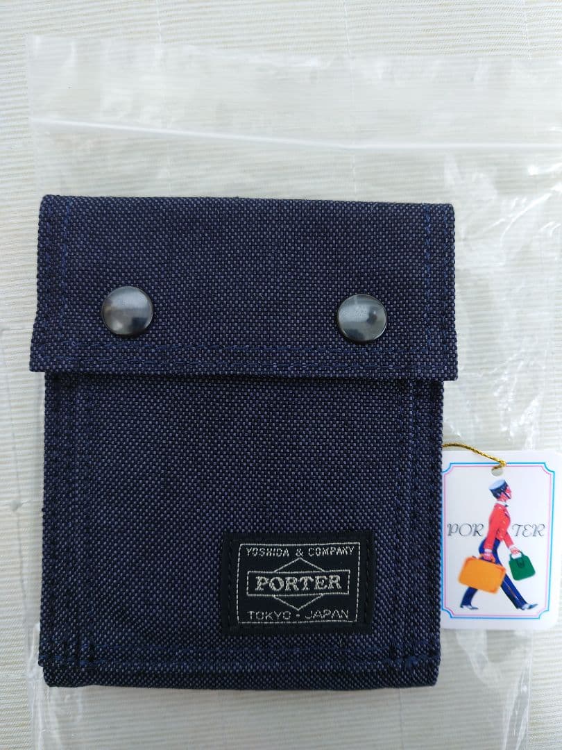 未使用✨PORTER ポーター スモーキー 財布 濃紺 592-06333