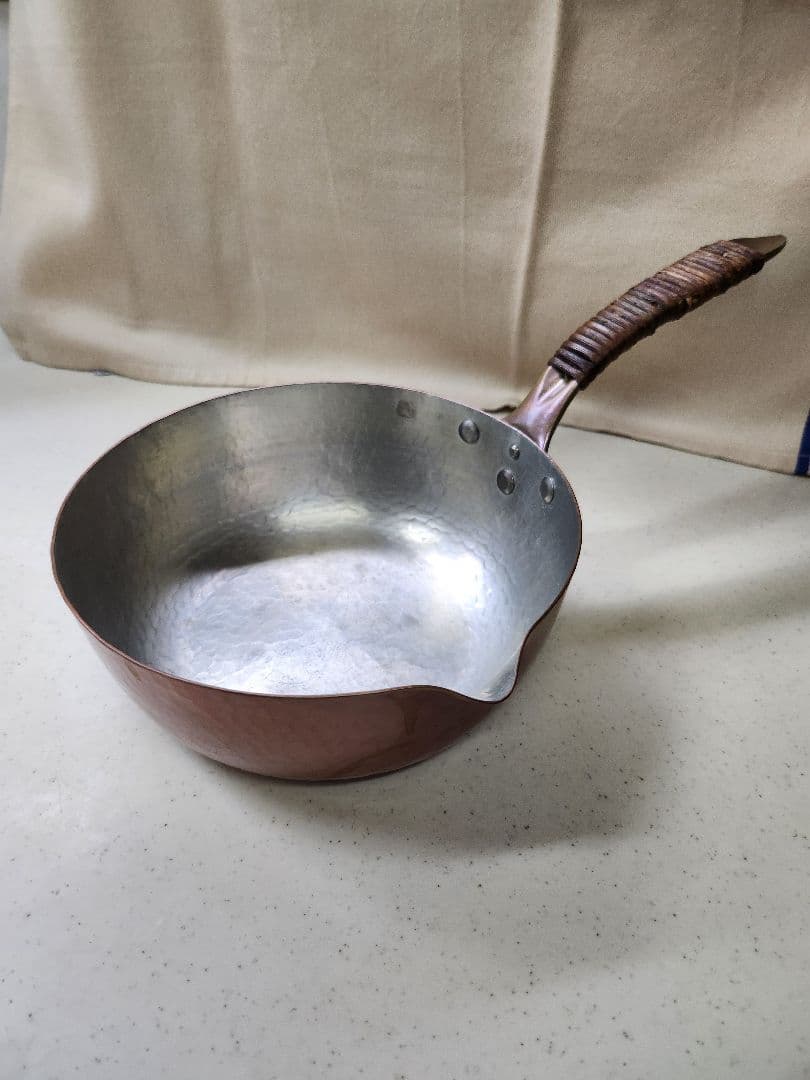 ■gen■富貴堂／片手鍋19cm（生地色・片口）