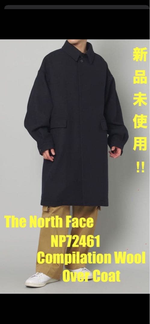 【新品・未使用】ノースフェイス コンピレーション ウール オーバー コート　M