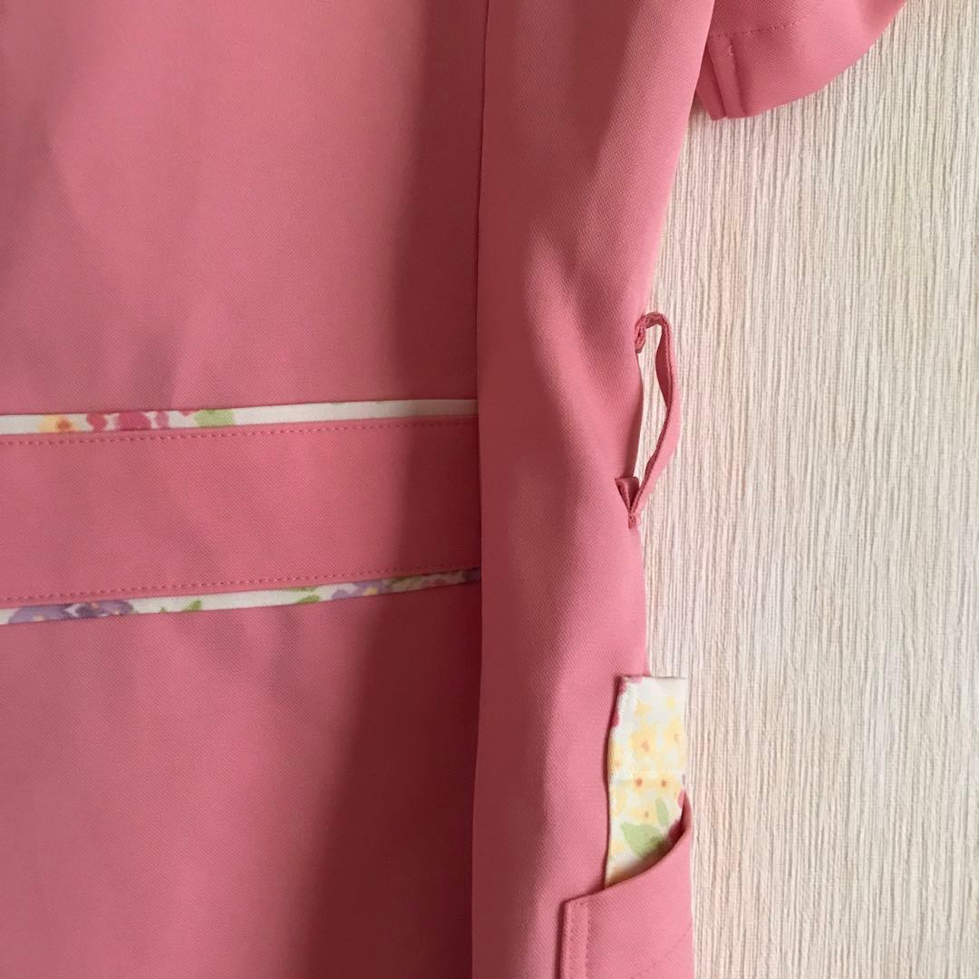 ローラアシュレイ ナース　スクラブ　Mサイズ　ローズピンク　ピーチピンク