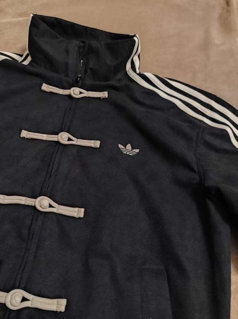 Adidas アディダス 中国限定 蛇年チャイナトラックジャケット ブラック S