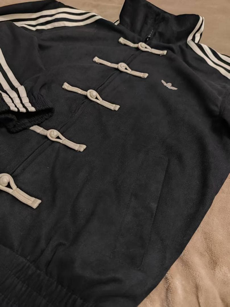 Adidas アディダス 中国限定 蛇年チャイナトラックジャケット ブラック S