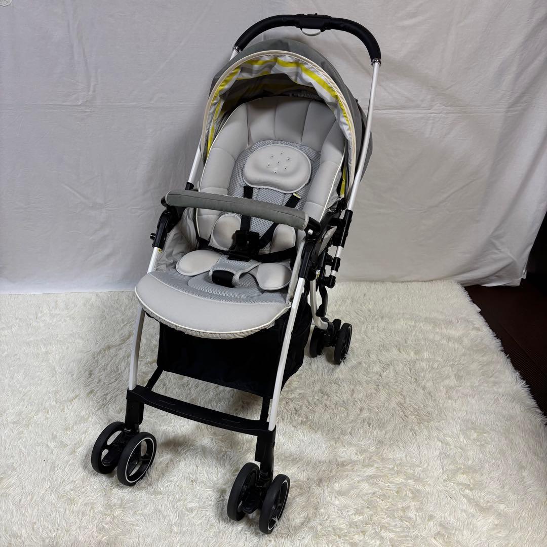 【極美品】Aprica アップリカ ラクーナ ソファークッション ベビーカー