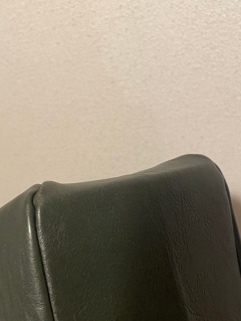 新進工房　大人革袋　グリーン　レザー　トート　緑　バック