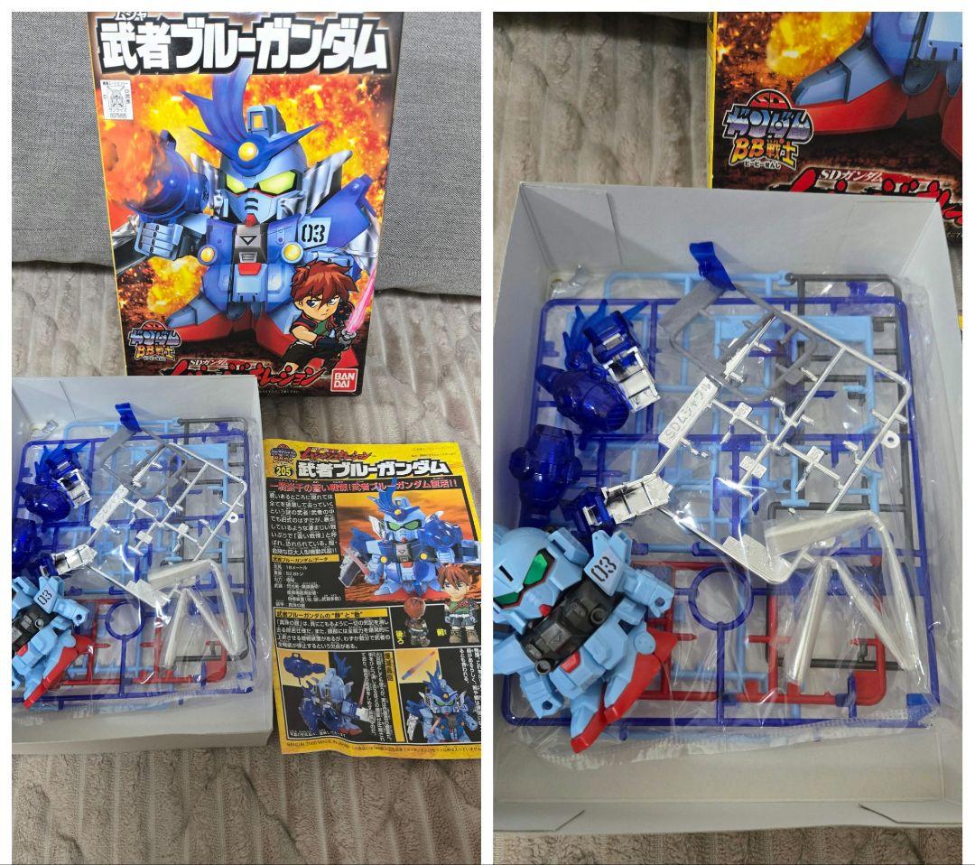 SDガンダムBB戦士 まとめ ジャンク パーツ取り 箱にもダメージあり