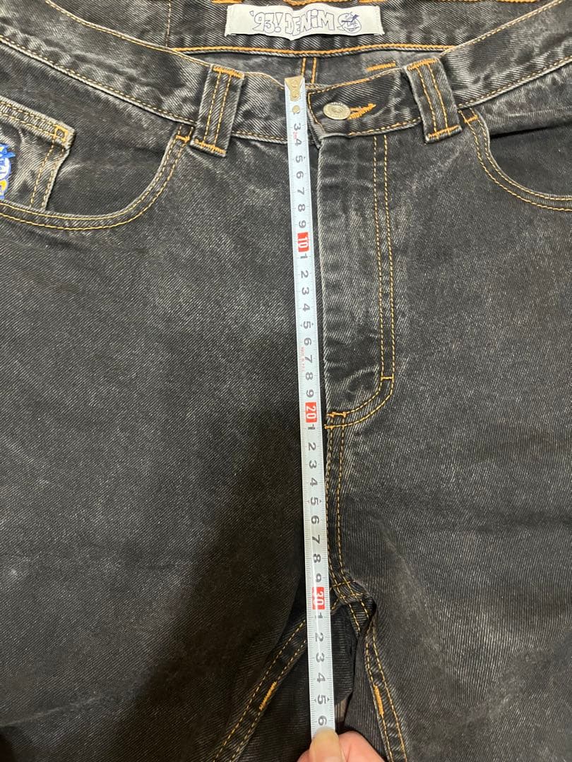 スケートボード polar skate 93 washed black 30/32