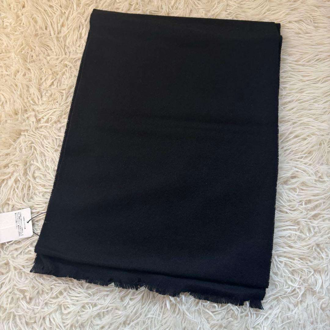 ✨新品未使用タグ付き　RHC ロンハーマン　 カシミヤ100 マフラー　ブラック