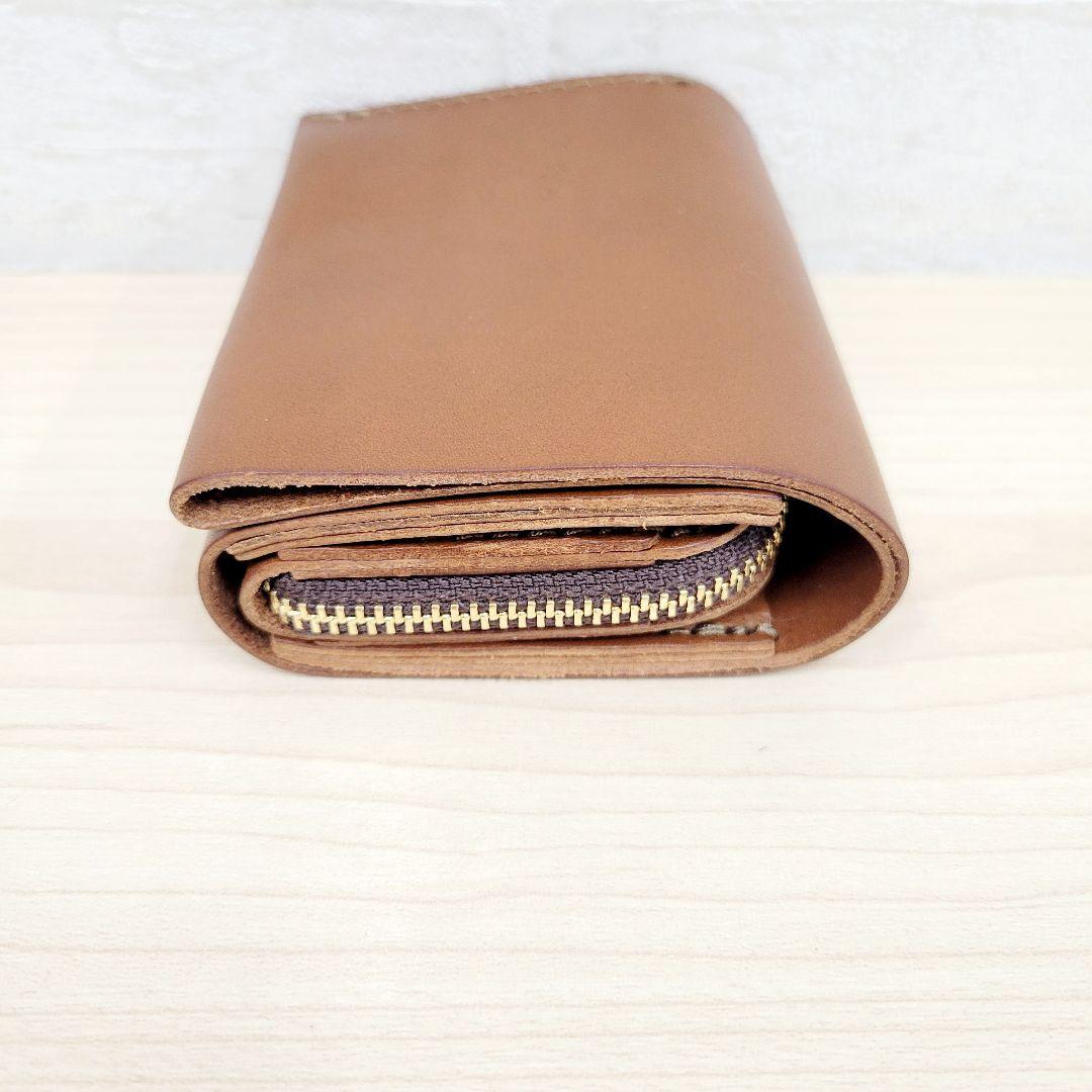 Organ オルガン 二つ折り財布 ブラウン 革　GS-64