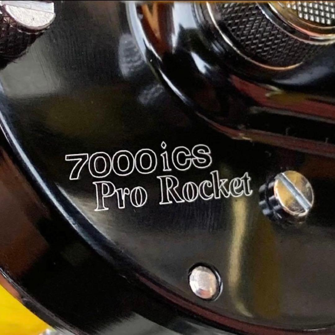 美品 アブガルシア アンバサダー 7000iCS Pro ロケット 両軸リール