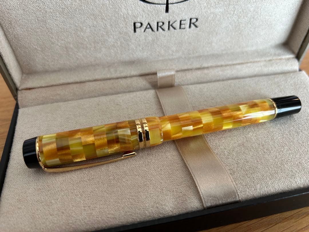 PARKER パーカー 万年筆 デュオフォールド シトリン インターナショナル