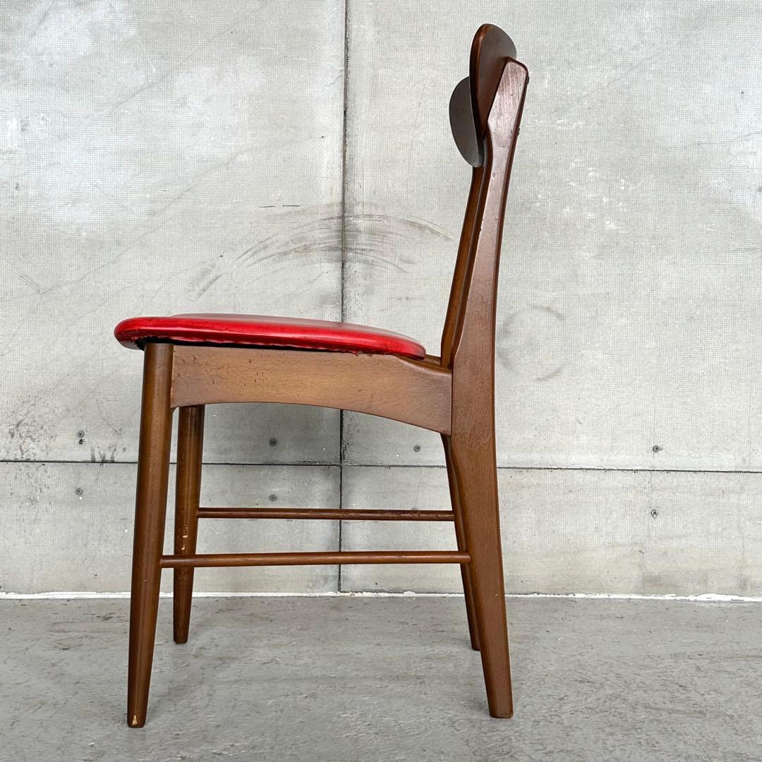 ★1960年代★ 昭和レトロ ダイニングチェア ミッドセンチュリー 木製椅子①