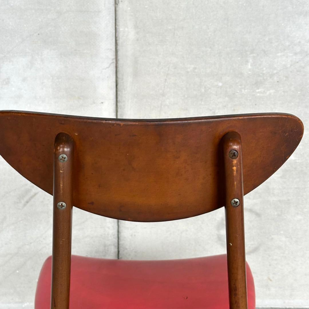 ★1960年代★ 昭和レトロ ダイニングチェア ミッドセンチュリー 木製椅子①