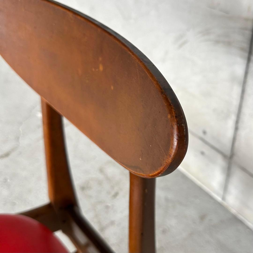 ★1960年代★ 昭和レトロ ダイニングチェア ミッドセンチュリー 木製椅子①