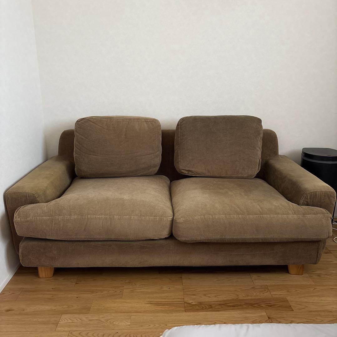 unico GREIG　カバーリングソファ 2.5シーター