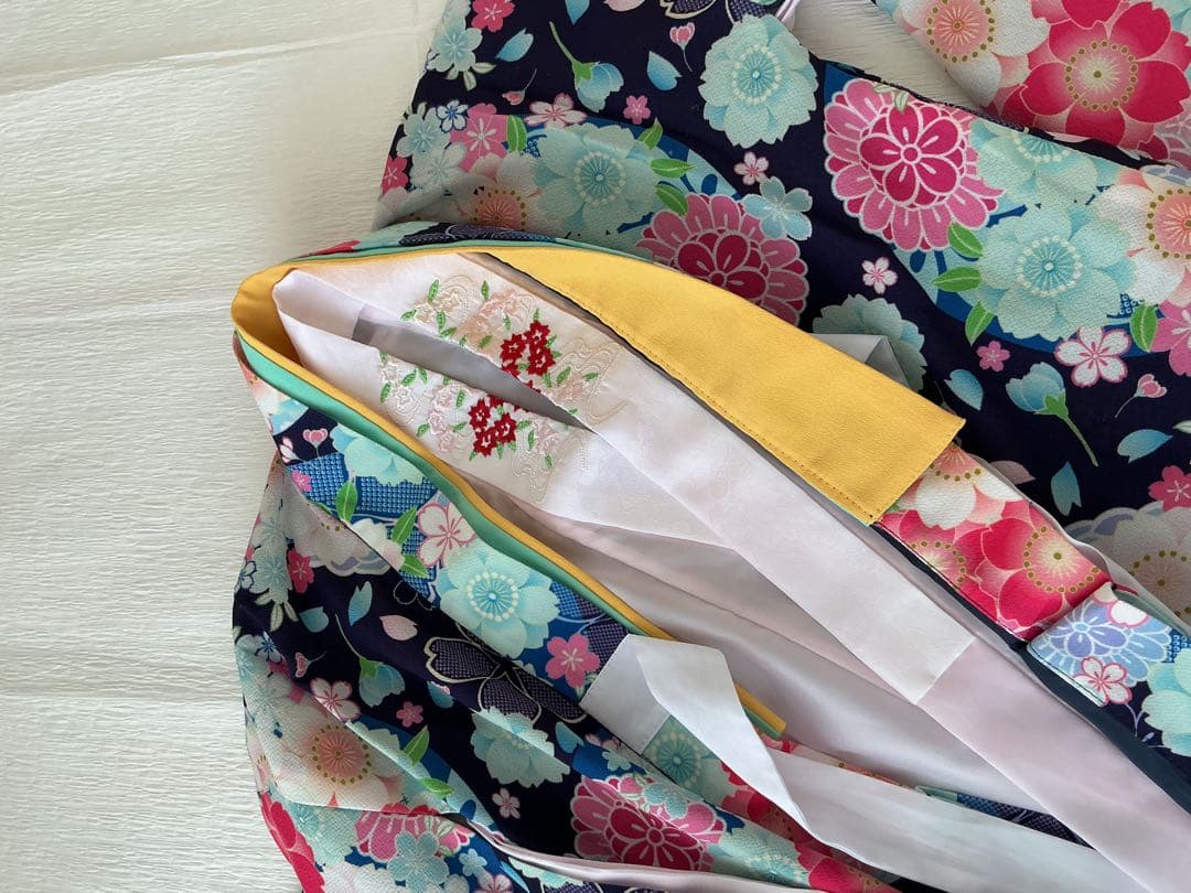 キャサリンコテージ紺色系被布3歳用6点セット