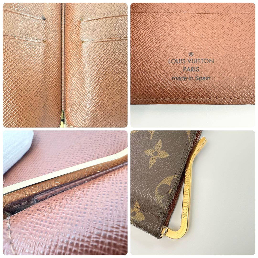 ルイヴィトン ポルトフォイユ パンス マネークリップ モノグラム M66543