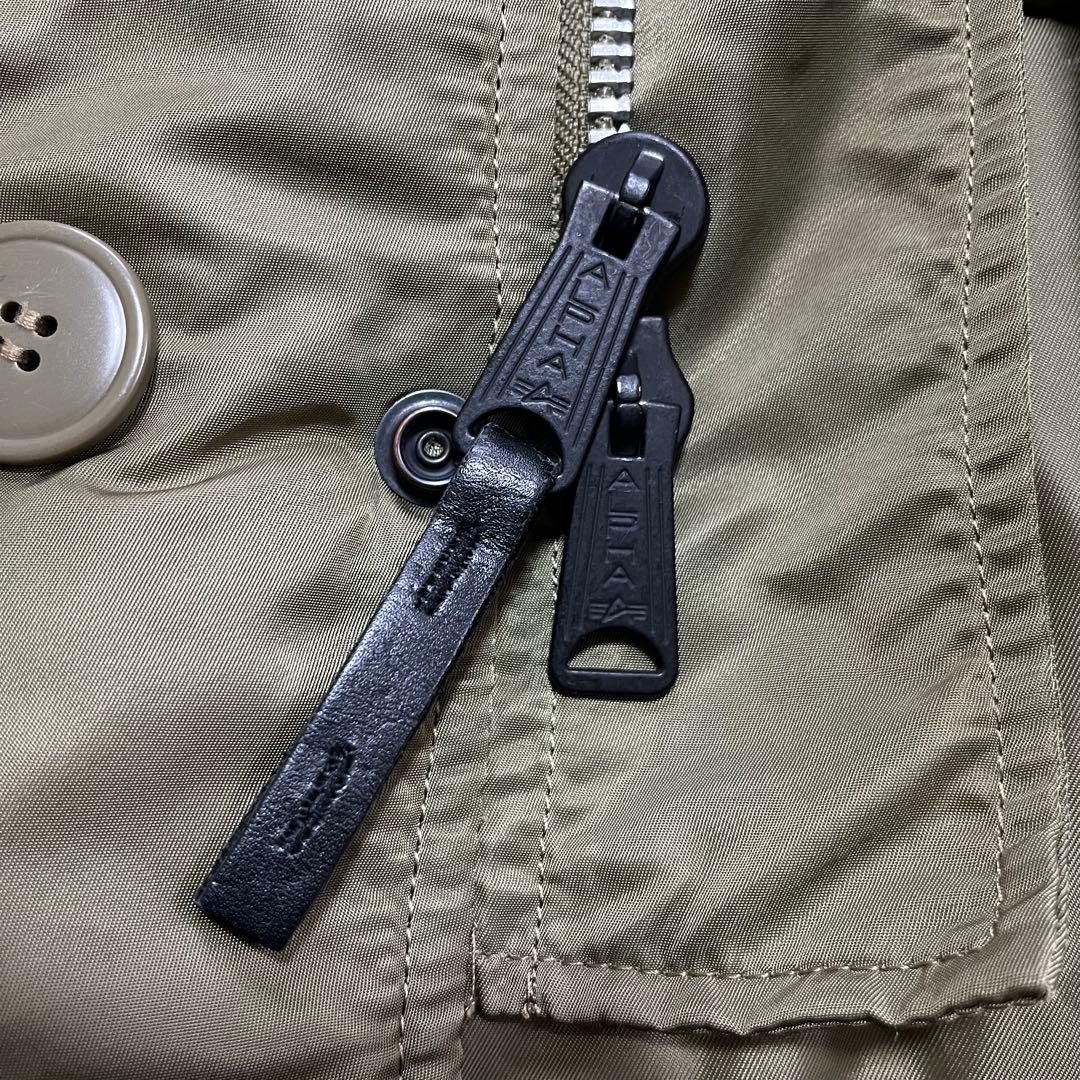 アルファ インダストリーズ N-3B ミリタリージャケット　レディース　S