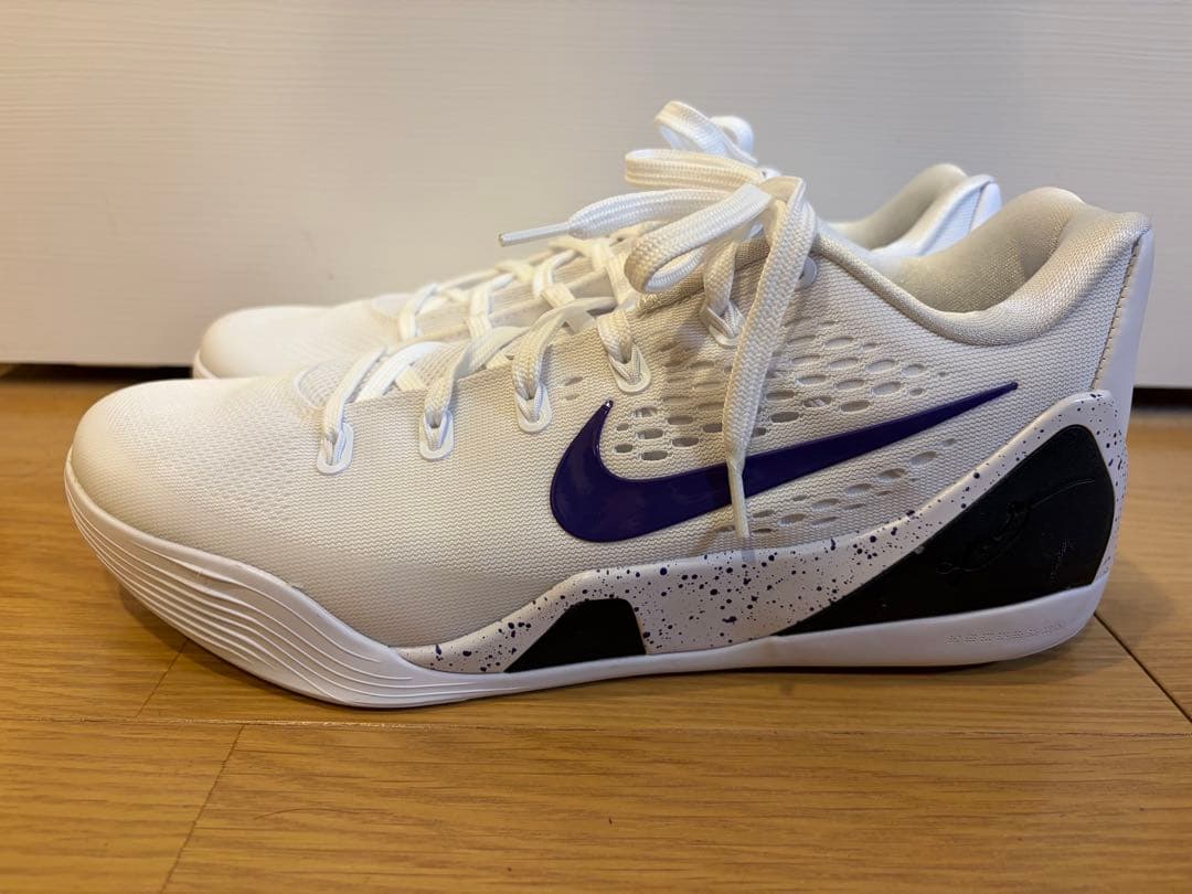 【美品】KOBE コービー 9 エリート LOW EM プロトロ ホワイト