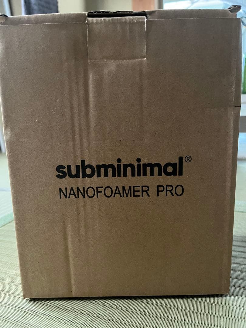 subminimal 「NANOFOAMER PRO」ナノフォーマープロ