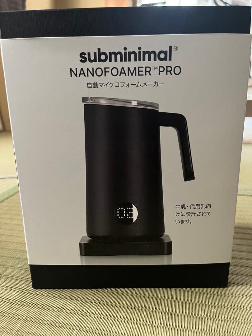 subminimal 「NANOFOAMER PRO」ナノフォーマープロ