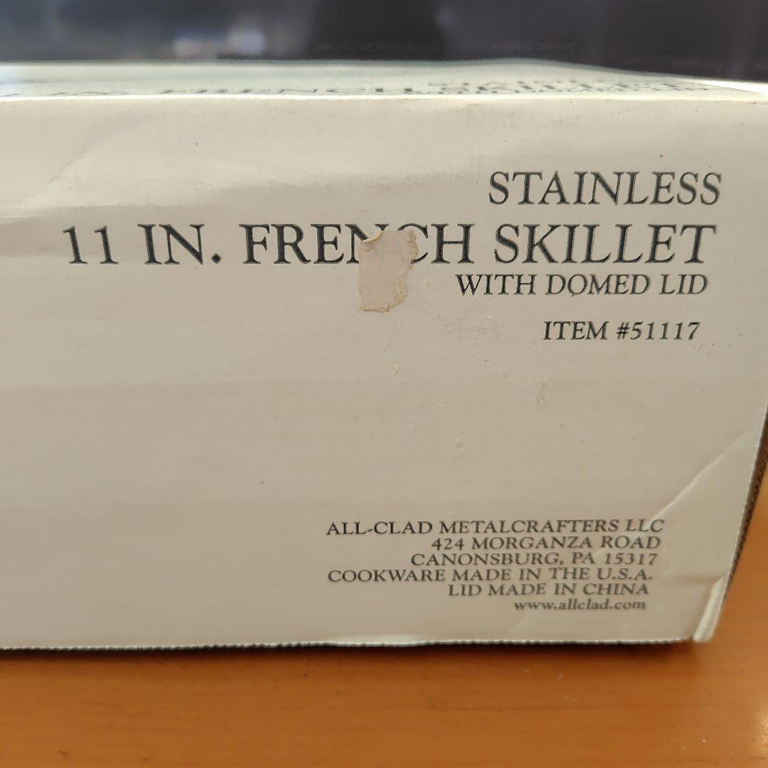 All-Clad オールクラッド 11インチ 28センチ スキレット 蓋付き