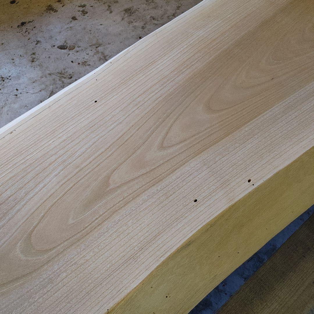 送料込み　一枚板　ケヤキ　欅　無垢材　天板　テーブル　カウンターDIY　番号62