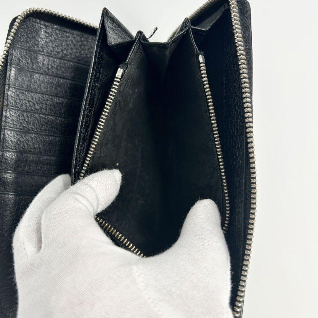 GUCCI グッチ ラウンドファスナー長財布 オーガナイザー ニューウェブ