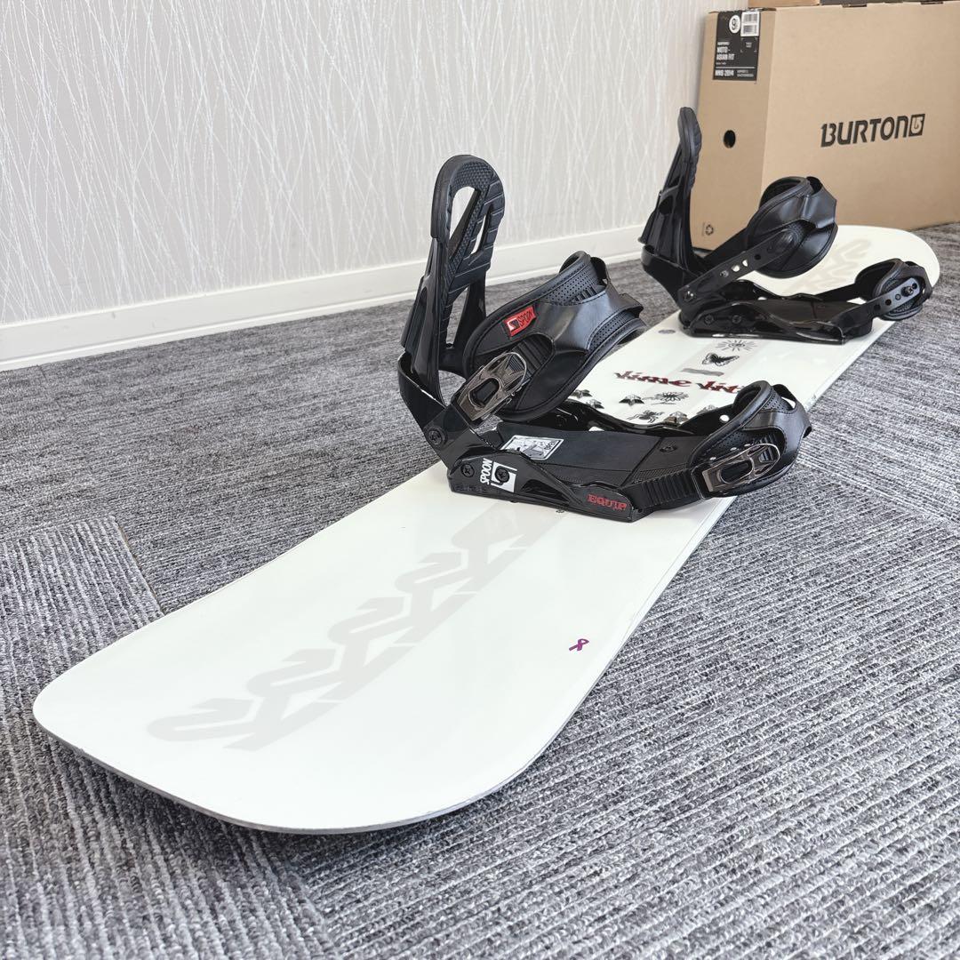 63美品❗️超豪華❗️K2×SPOON レディース スノーボードセット★138cm