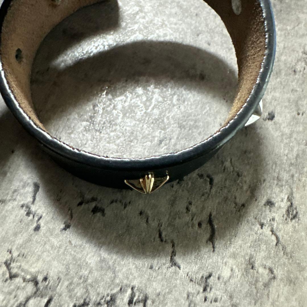 ✨希少✨ジミーチュウ　スタッズ　ブレスレット　二重まき巻き