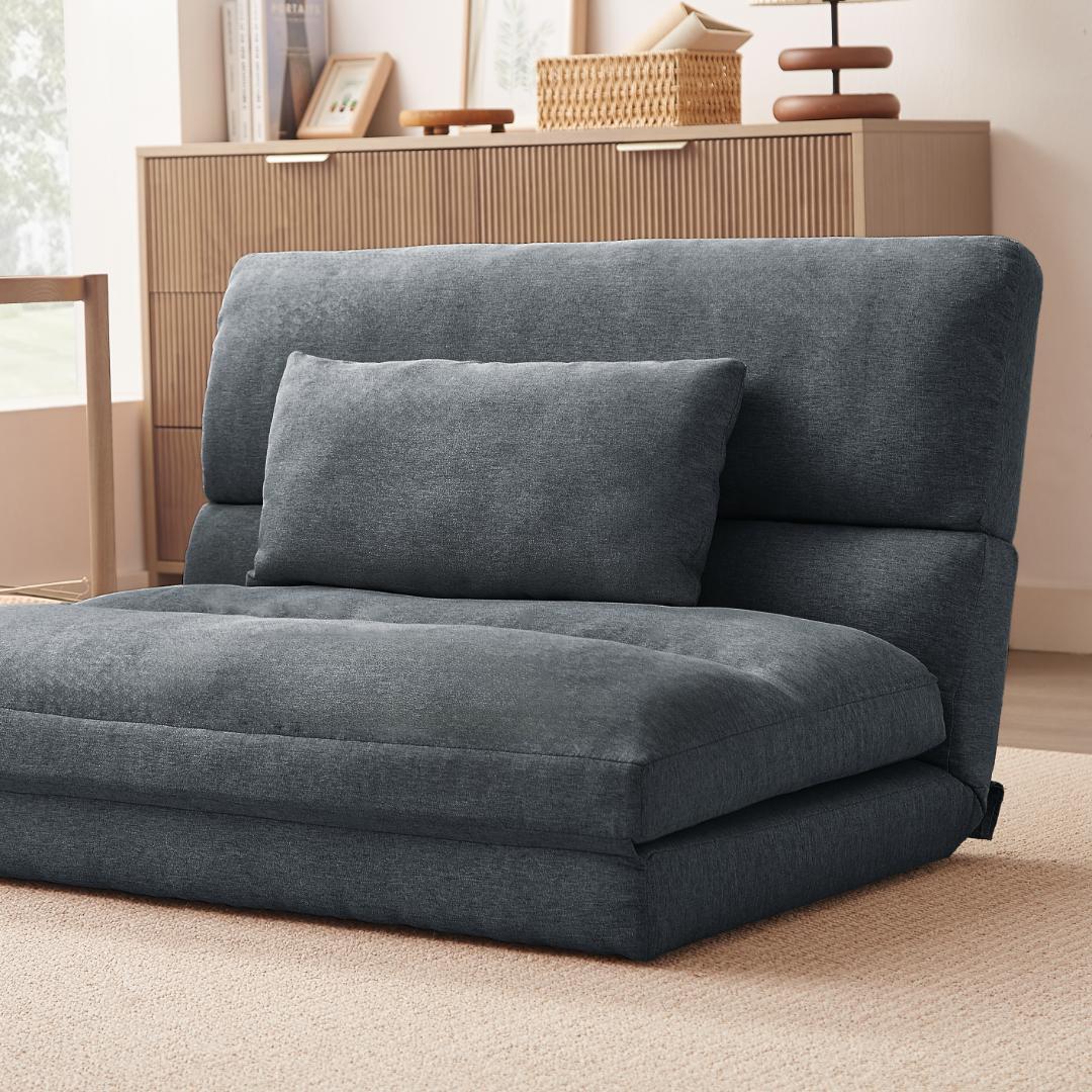 折りたたみ ソファベッド 座椅子 幅103cm 2人掛け ソファ リクライニング