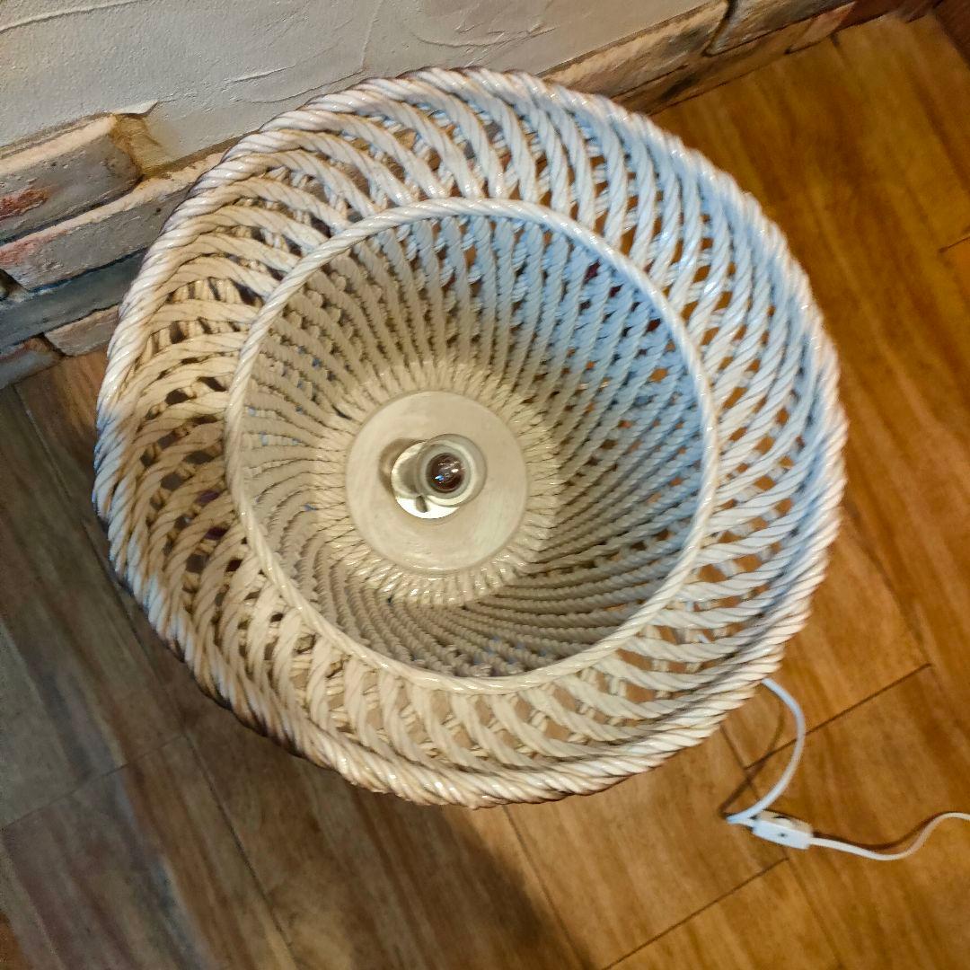 希少 激レア アールヌーヴォー アンティークランプ 陶器 エンジェル 天使 薔薇