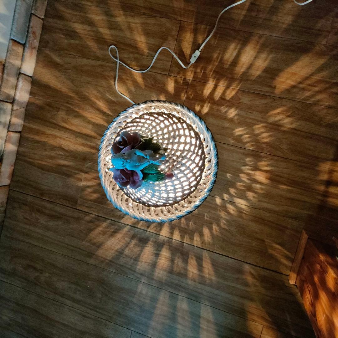 希少 激レア アールヌーヴォー アンティークランプ 陶器 エンジェル 天使 薔薇