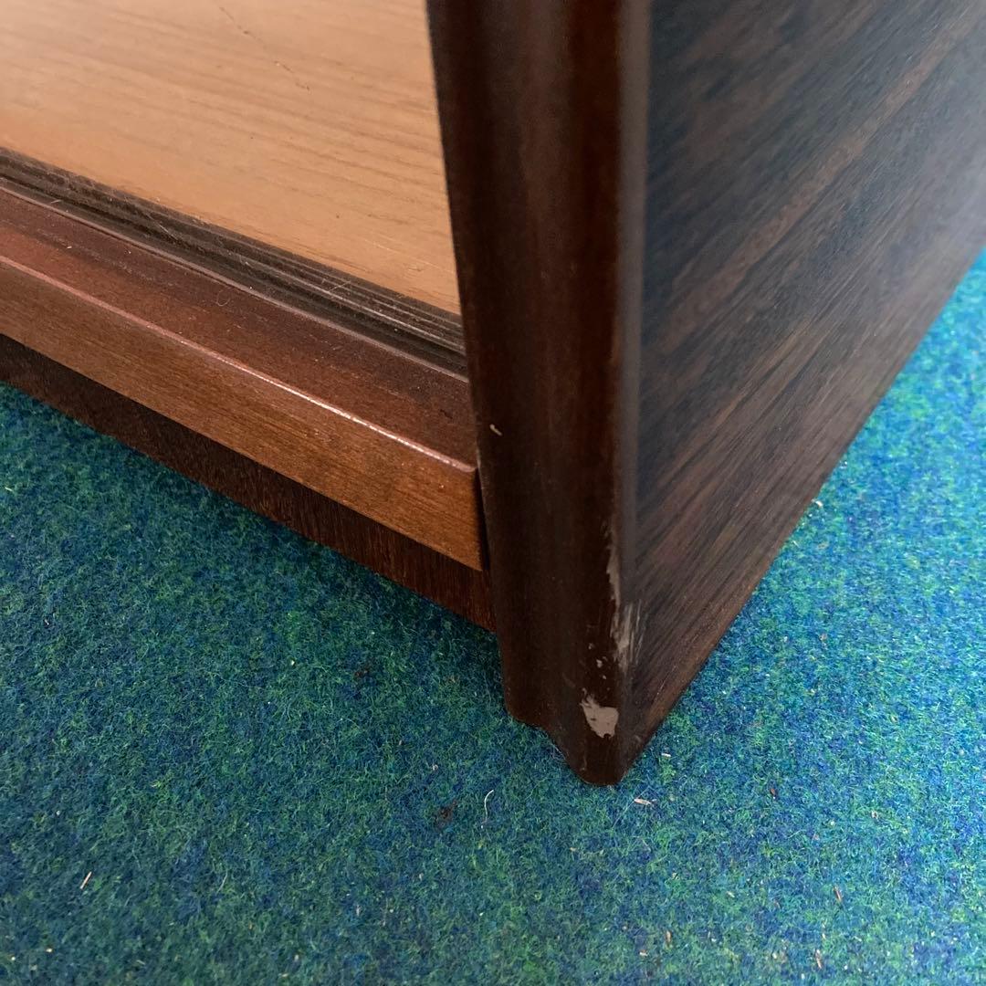 昭和レトロ　ガラス戸棚