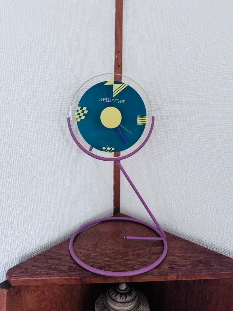 稀少 Nicolai Canetti ポストモダン 置き時計 倉俣士郎 加藤孝志