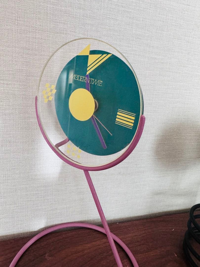 稀少 Nicolai Canetti ポストモダン 置き時計 倉俣士郎 加藤孝志