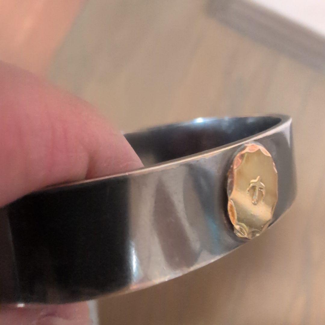 k*i様 平打ちブレス　斜めイーグルメタル　ゴローズ