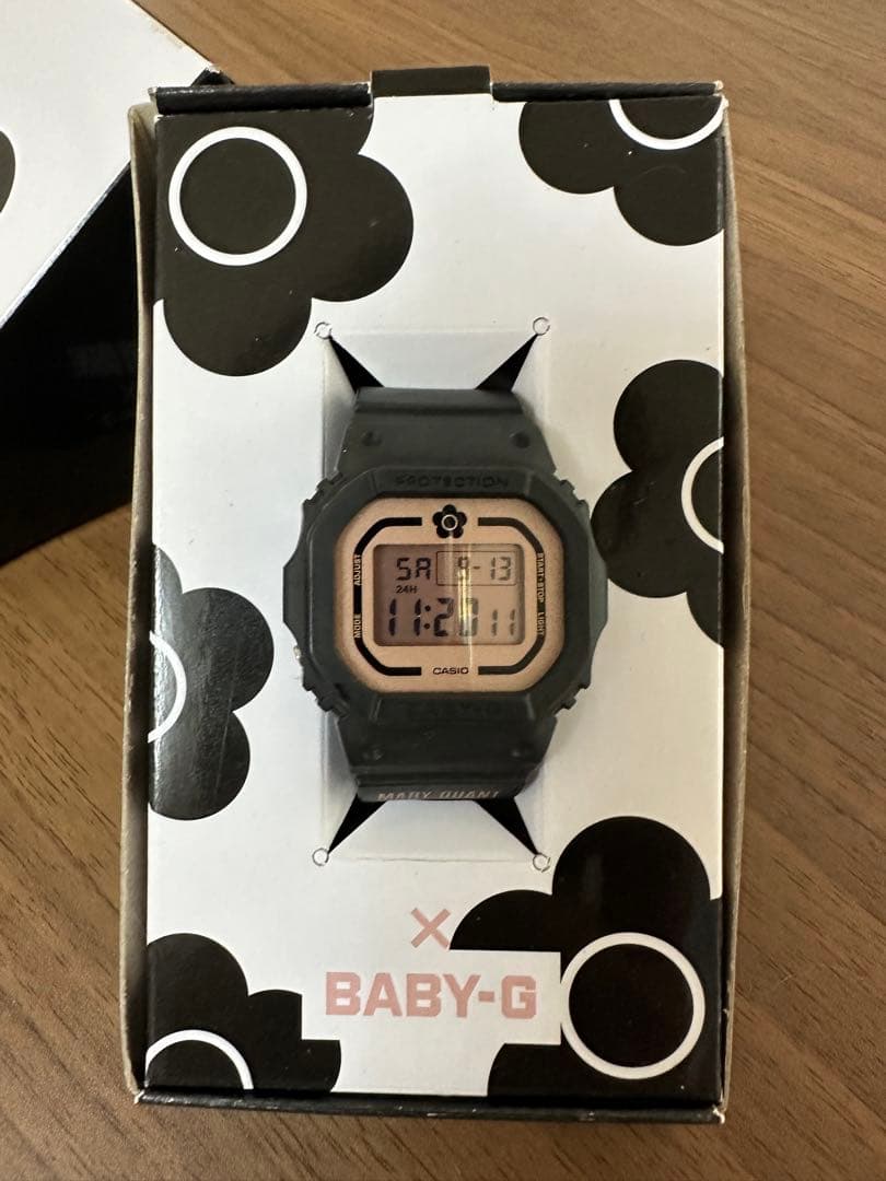 BABY-G デジタル腕時計 黒/ベージュ