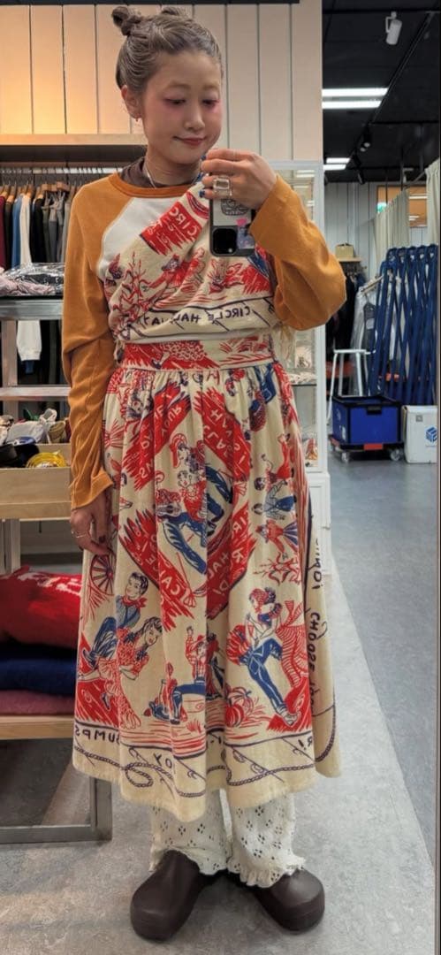 【25AW新品未開封】BEAMS BOY BINDU / ウエスタン スカーフ