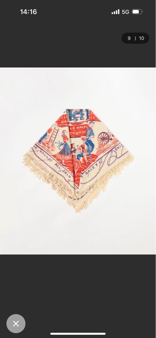 【25AW新品未開封】BEAMS BOY BINDU / ウエスタン スカーフ