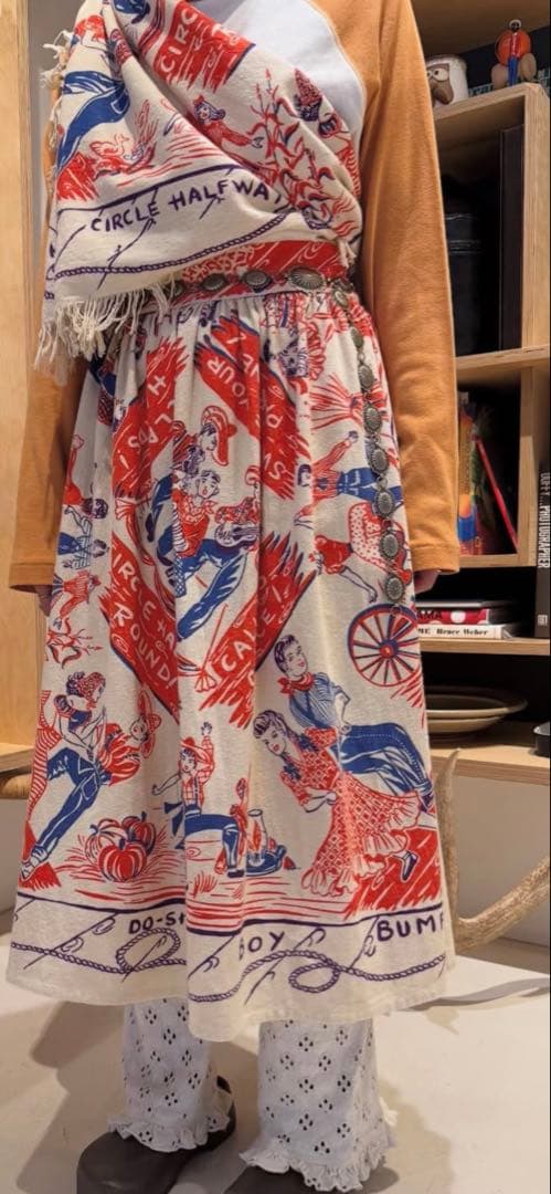 【25AW新品未開封】BEAMS BOY BINDU / ウエスタン スカーフ