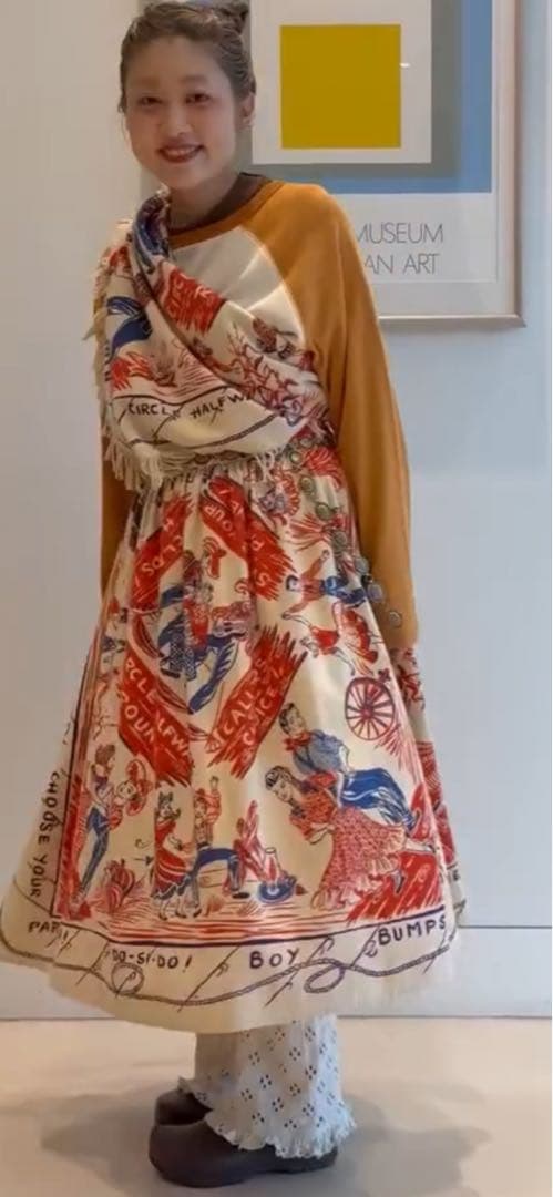 【25AW新品未開封】BEAMS BOY BINDU / ウエスタン スカーフ