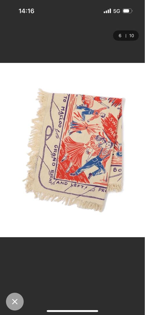 【25AW新品未開封】BEAMS BOY BINDU / ウエスタン スカーフ