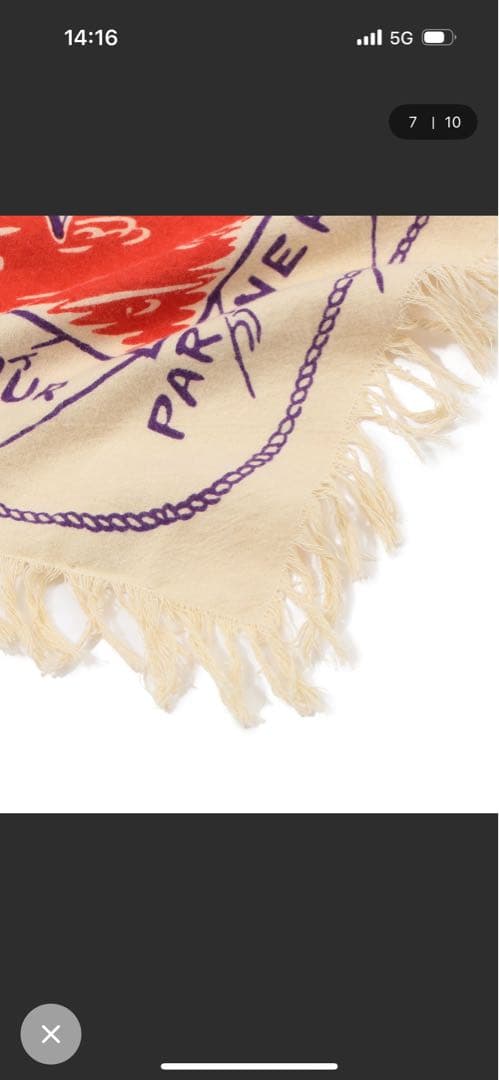 【25AW新品未開封】BEAMS BOY BINDU / ウエスタン スカーフ