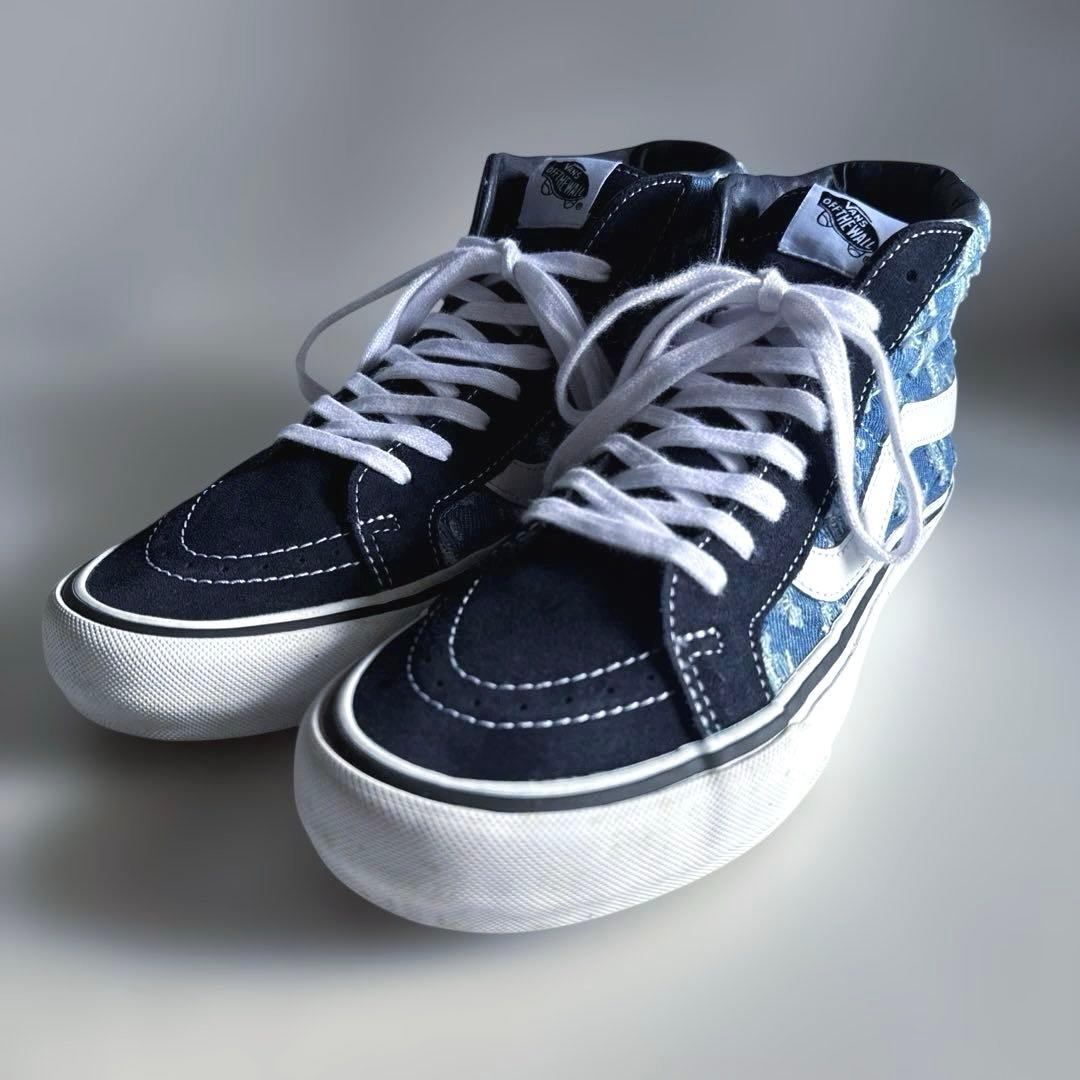 シュプリーム　スケートハイプロ　ホールパンチデニム　27.5cm