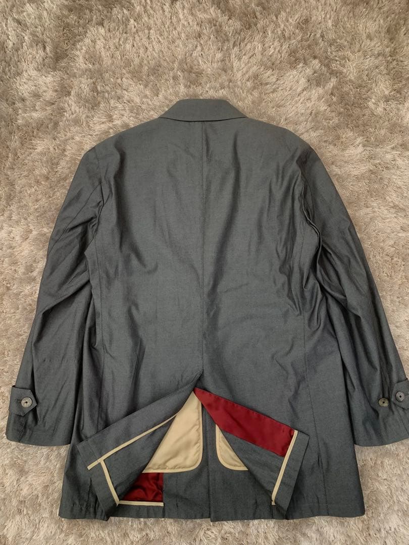 ポールスミスコレクション　ステンカラーコート　ライナー付き　水玉　XLサイズ