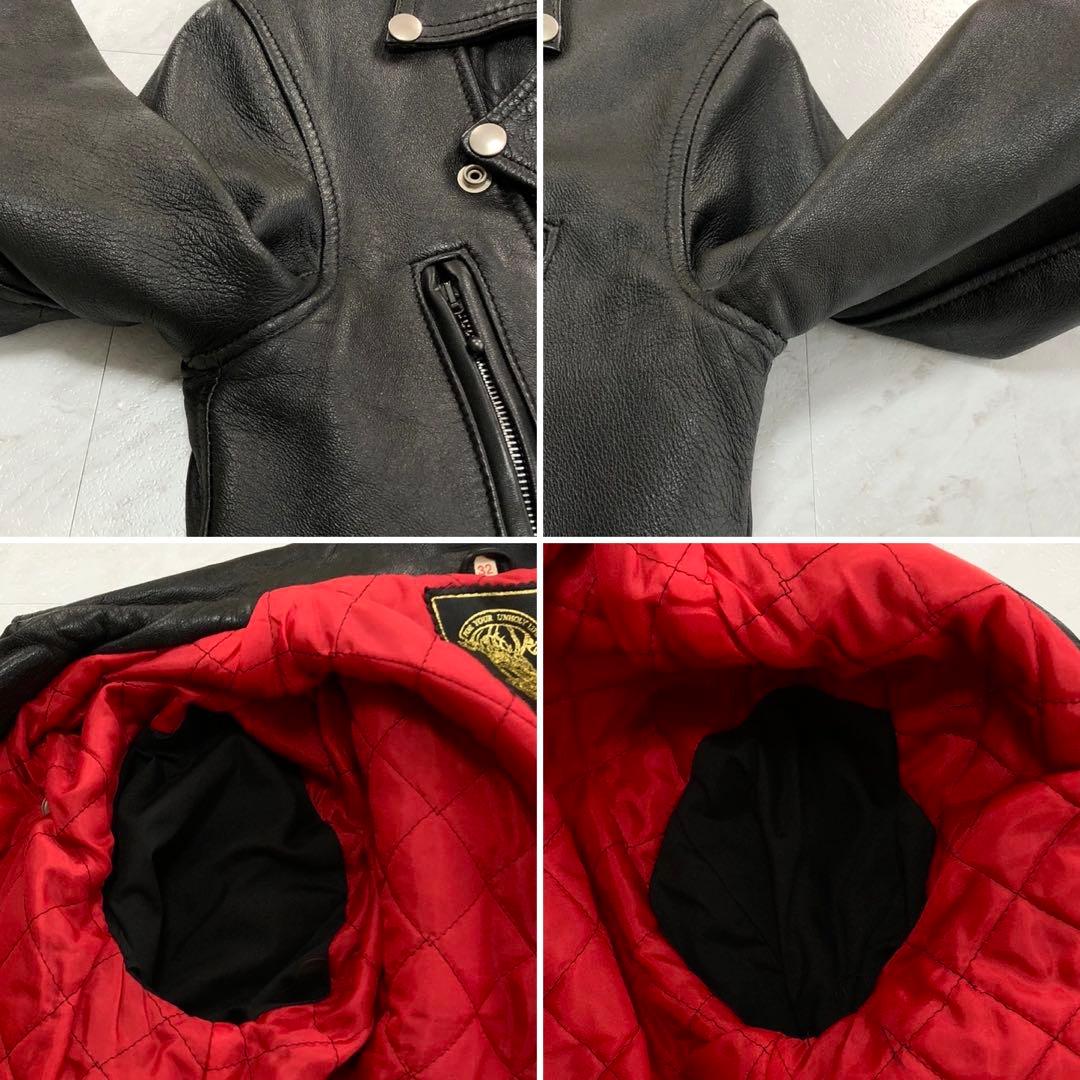 ✨希少✨666 レザージャケット ダブルライダース 死神タグ イングランド製