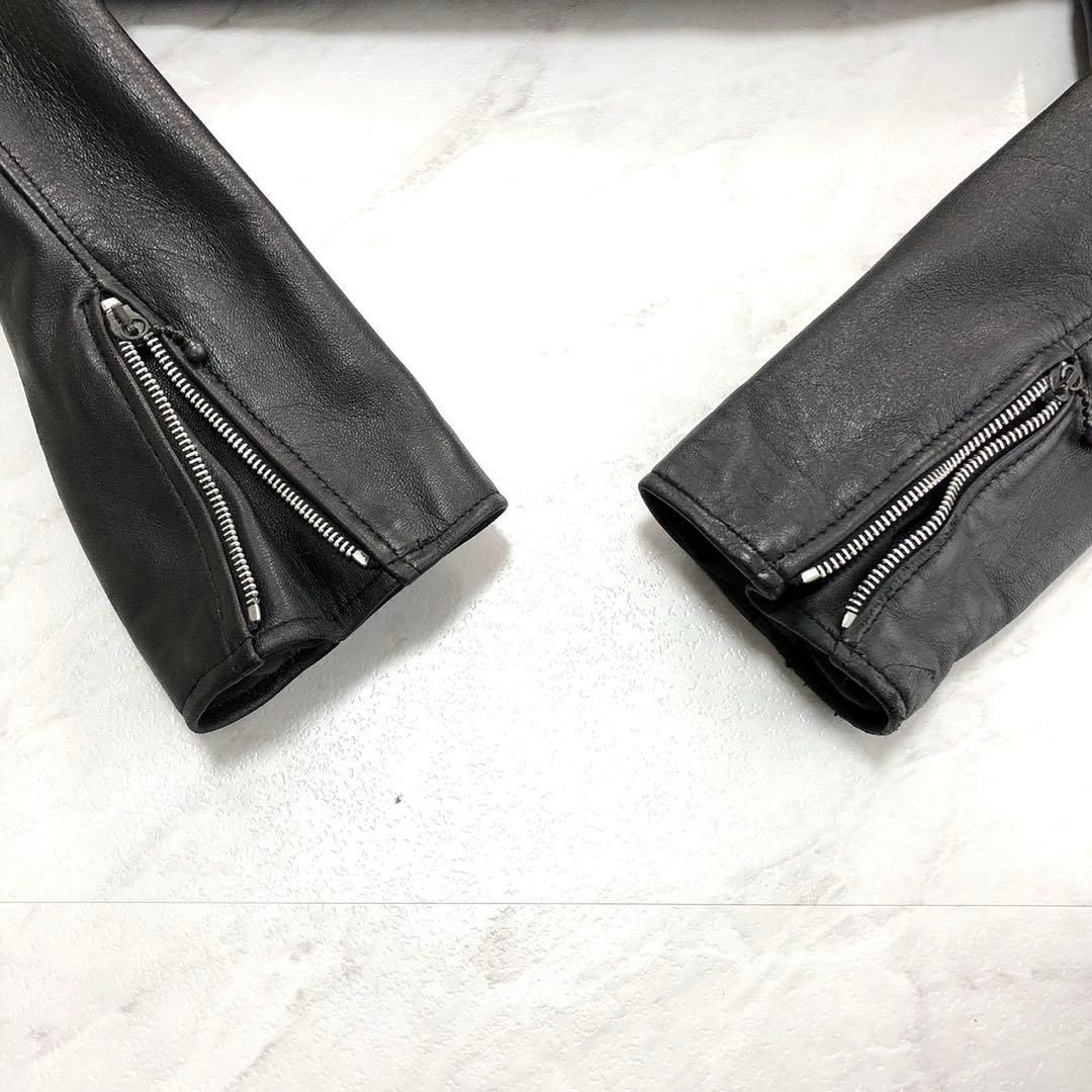 ✨希少✨666 レザージャケット ダブルライダース 死神タグ イングランド製